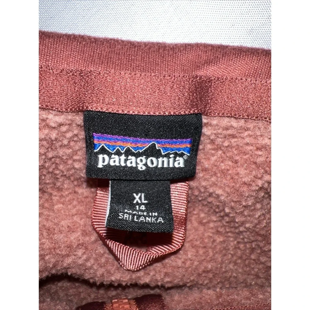 Patagonia Jacket Girls L 12 Rose Better Sweater Hiking Camping‎ Outdoors Cas 400